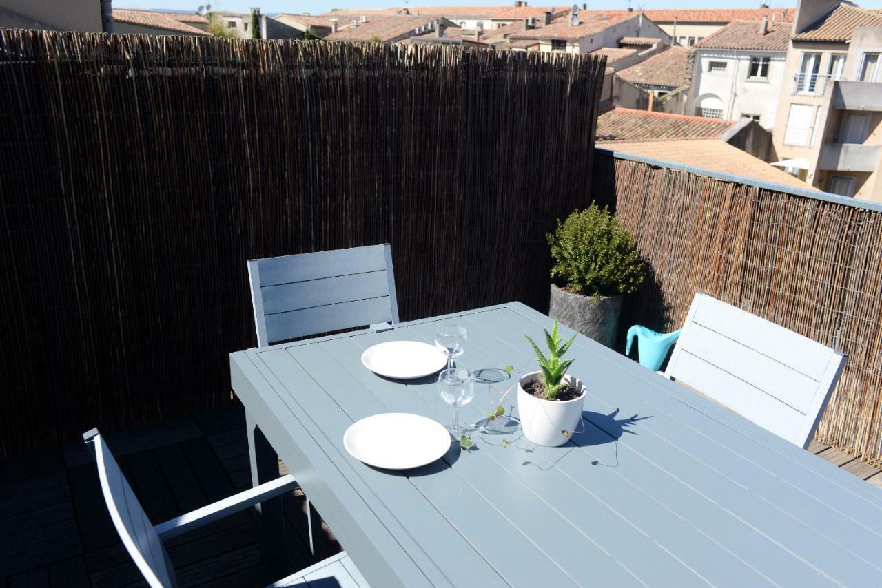 La Terrasse De Jules Apartment การ์กาซอน ภายนอก รูปภาพ